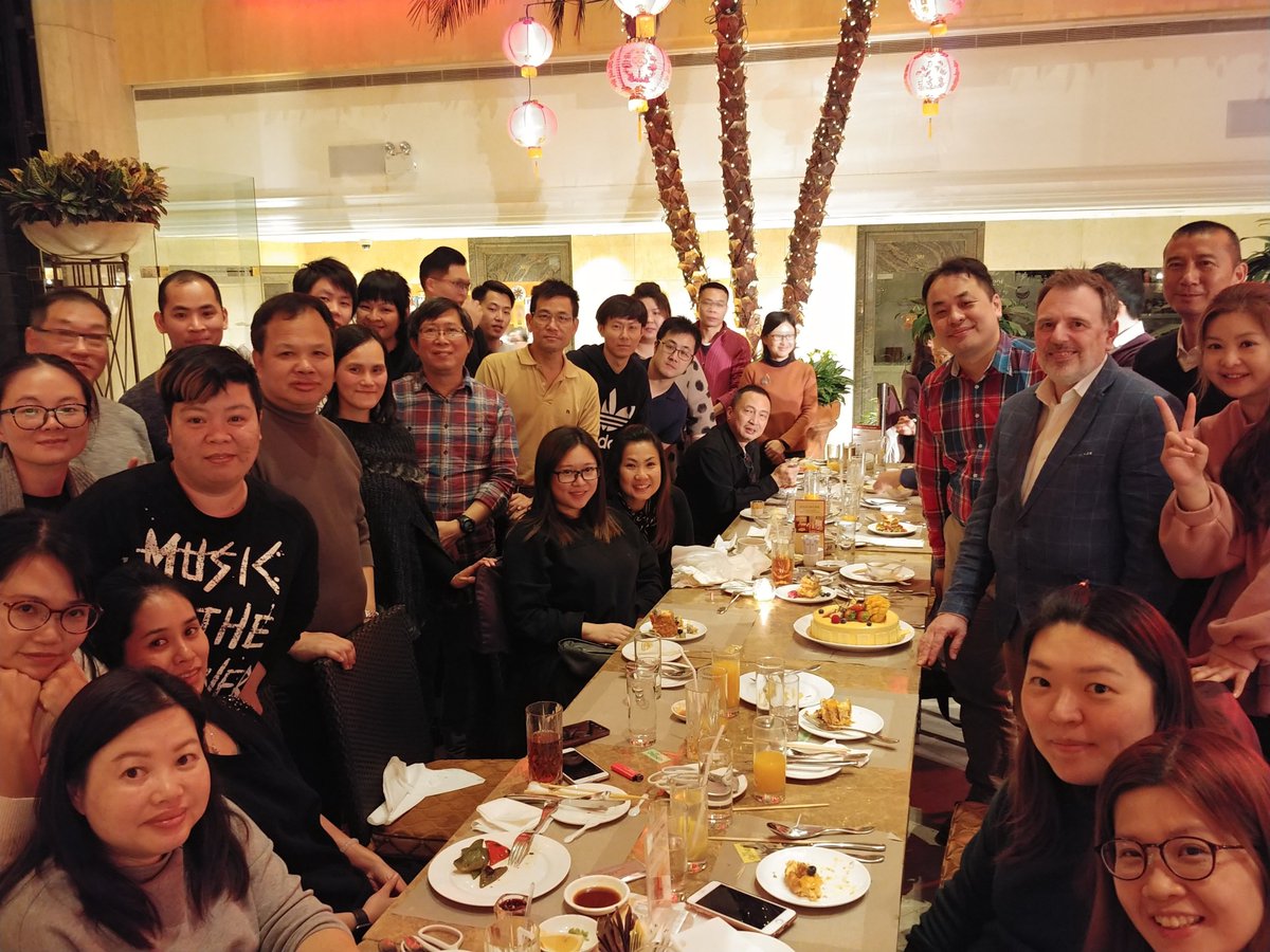 BGPackaging's tweet photo. Our Britannia Hong Kong &amp; China team at their annual gathering for Chinese New Year. Wishing everyone a very Happy Chinese New Year #yearofpig #chinesenewyear2019 #packaging #team #hongkong #China https://t.co/FtKjt2LgvW