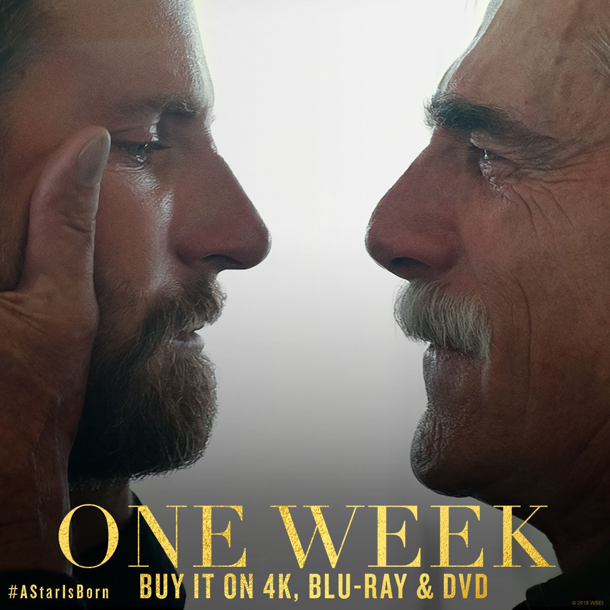 #AStarIsBorn is available on 4K, Blu-ray &amp; DVD in one week. po.st/OwnAStarIsBorn