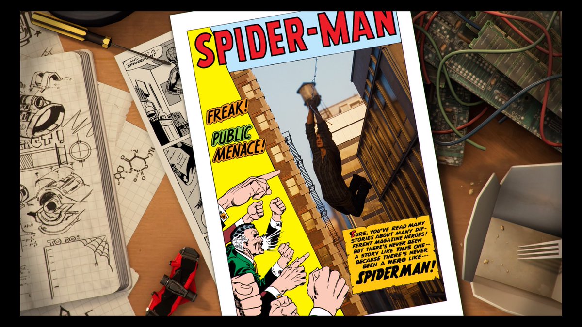 New #SpidermanPS4 suit? #PS4share #peterparker