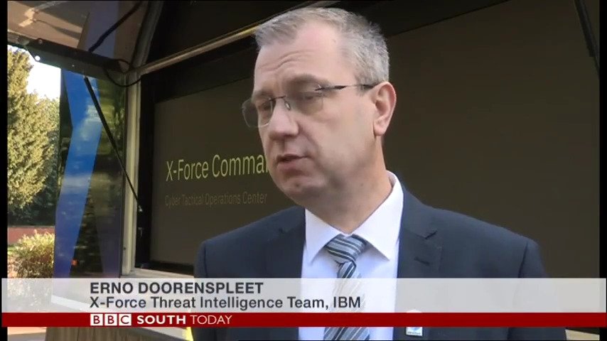 KarineFau's tweet photo. Yesterday night on TV @BBCNews a 5-minute special report inside #IBM #XForceCTOC  mobile Security Command Center, "the latest weapon against hackers". IBM customers like @HantsPolice took part in a cyber attack simulation. @IBM_UK_news @IBMSecurity https://t.co/M5CklaWHee