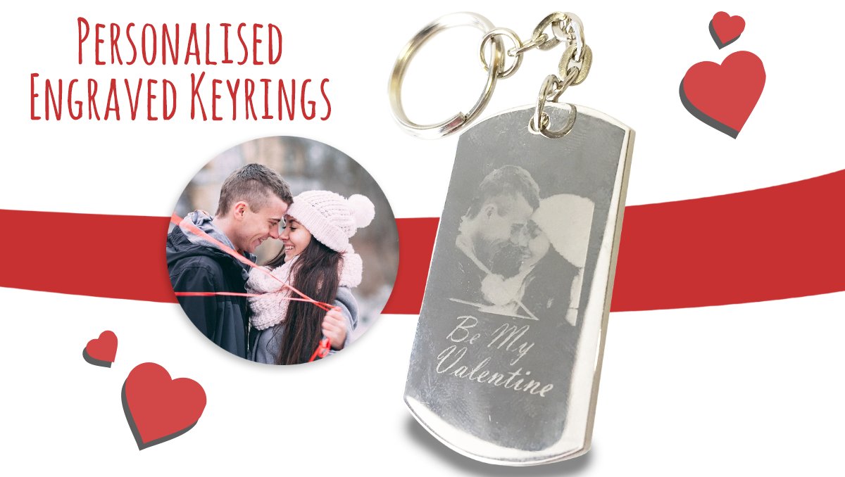 Looking for a special #ValentinesDay gift? Check out our brand new engraved key rings!