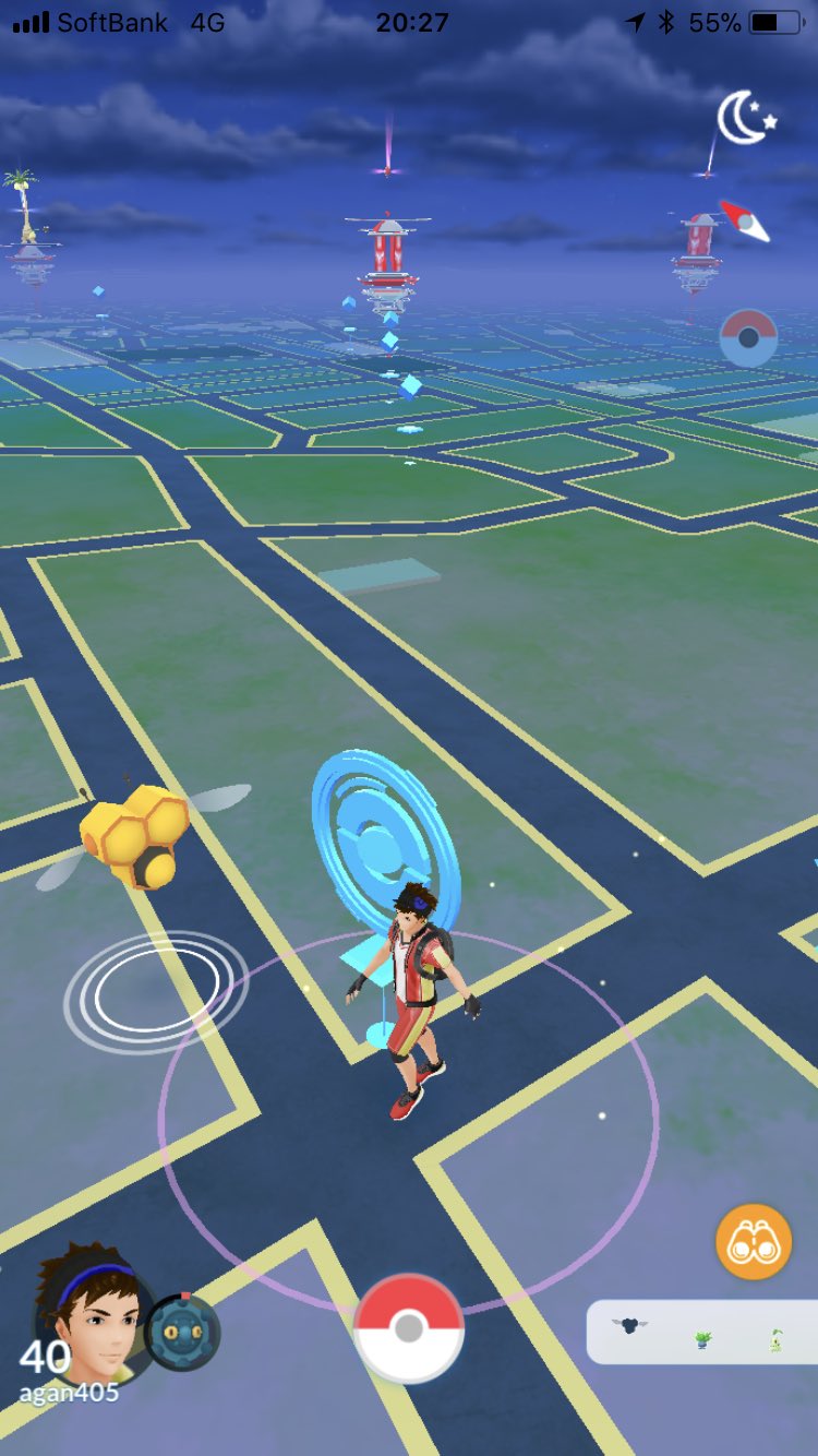 アガン Auf Twitter ミツハニーいた しかもメス 今日はついてるなぁw 次の相棒は君ね ポケモンgo ミツハニー T Co Rxiob4mmel Twitter