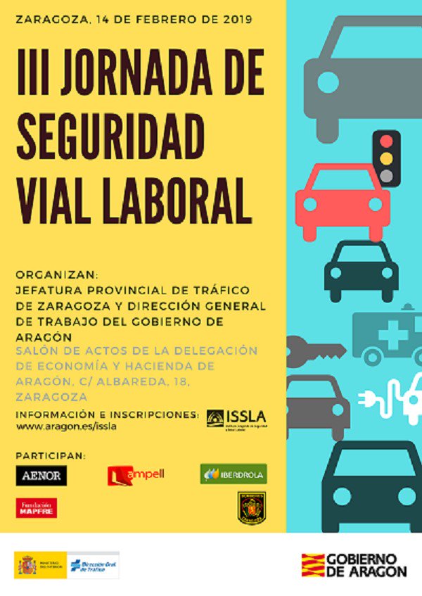 canalPRL's tweet image. 🚗III Jornada de Seguridad Vial Laboral
🗓️14 febrero
🕙9 horas
📍Delegación de Economía y Hacienda en Aragón
➕Info: bit.ly/2RU3QhU