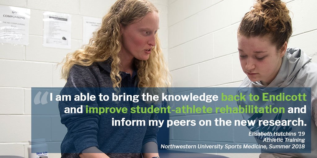 Endicott College tweet media