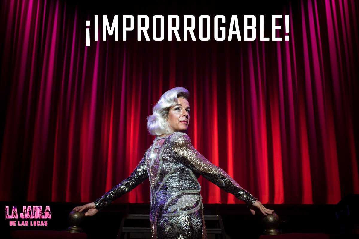 “Esa rubita que ahora abrazas al bailar es muy probable que se tenga que afeitar, hay una mezcla de nobleza y baja estofa en la Cage aux Folles"🎶

Comienza nuestro😱ÚLTIMO MES DE FUNCIONES😱 
¡Compra tu entrada antes de que se agoten! bit.ly/2UardBd  
#AuRevoirBarcelona