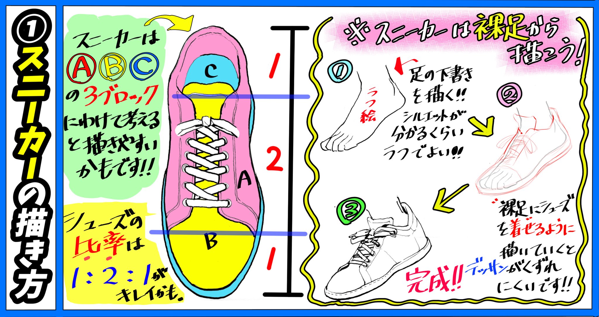 吉村拓也 イラスト講座 ローファー靴の描き方 学生風の靴 を可愛く描くときの ダメなこと と 良いこと T Co 6zwcptb19o Twitter