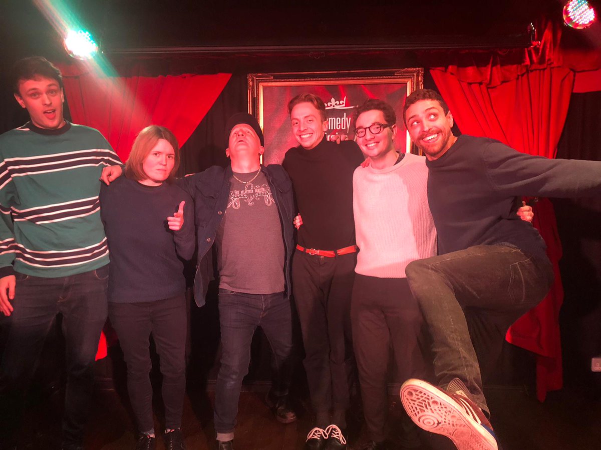 ComedyVirgins's tweet photo. WE HAVE ALL OUR FINALISTS!! Massive congrats to winners of semi final D - William Hitt -Will Hall - Martin Graham - Helena Langdon - Sam Eley &amp; SnD Bursary winner - Miztli Neville.
12 heats &amp; 4 semi finals later, ITS THE GRAND FINAL OF  #cvmt19 - THIS SAT 7pm! @CavendishArms https://t.co/jG6D52hZbe