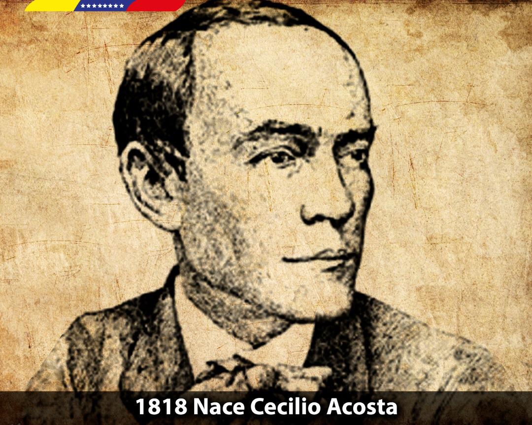 Se cumplen 201 años del natalicio de Cecilio Acosta, uno de los más grandes humanistas de Venezuela. Escritor, periodista y poeta. Promotor del derecho a la educación y cultura del pueblo. “Enséñese lo que se entienda, enséñese lo que sea útil, enséñese a todos; y eso es todo…”