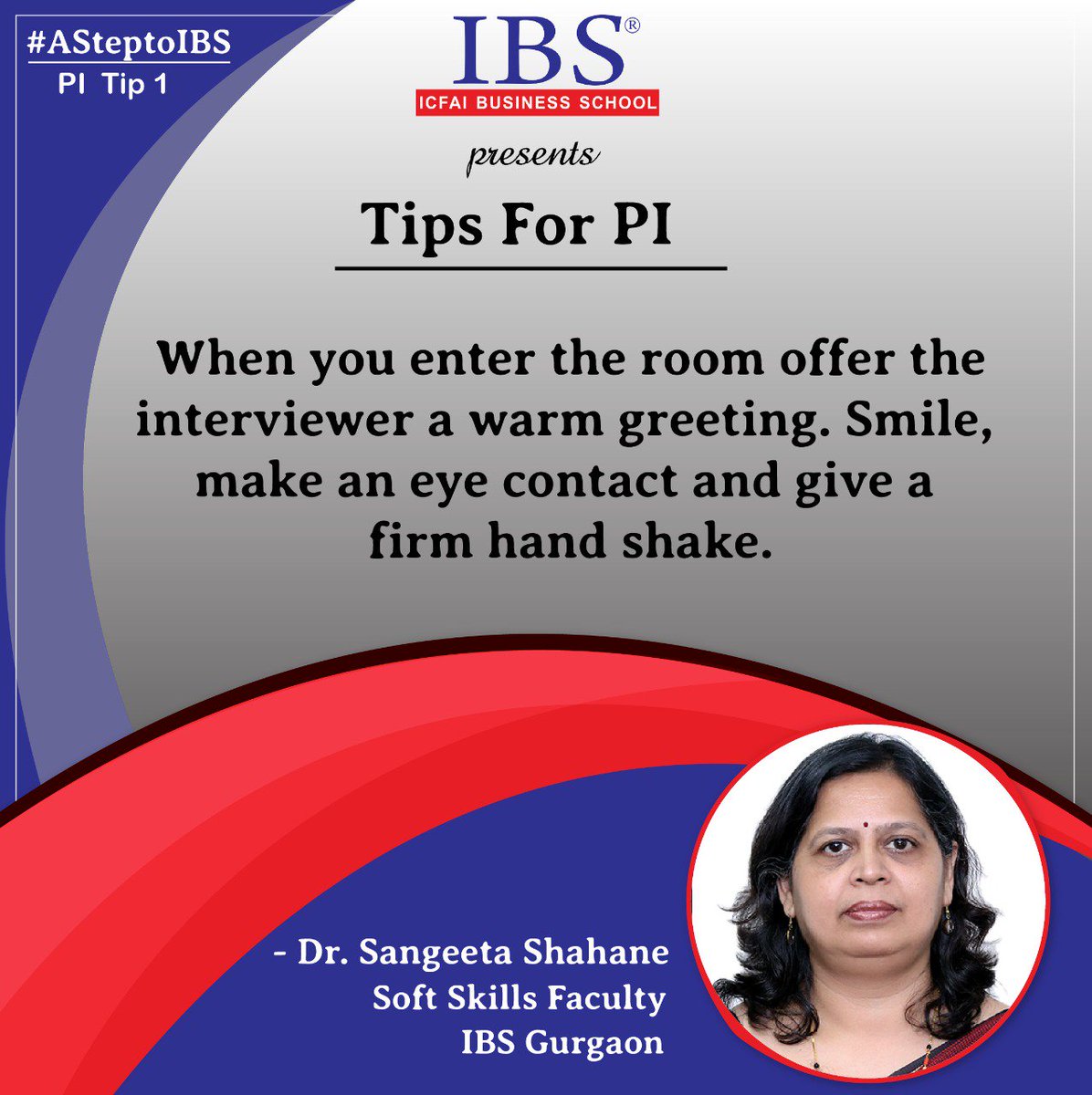 gurgaonibs's tweet photo. Dr. Sangeeta Shahane, Soft Skills Faculty guides the students of 2019-2021 batch for their successful attempt in the upcoming Personal Interview Sessions. 

#AStepToIBS @ibsgurgaon @IBSIndia1 #GDPITips #ManagementIdeas #ManagementSchool #Batchof2019 https://t.co/73gtb9ByA9