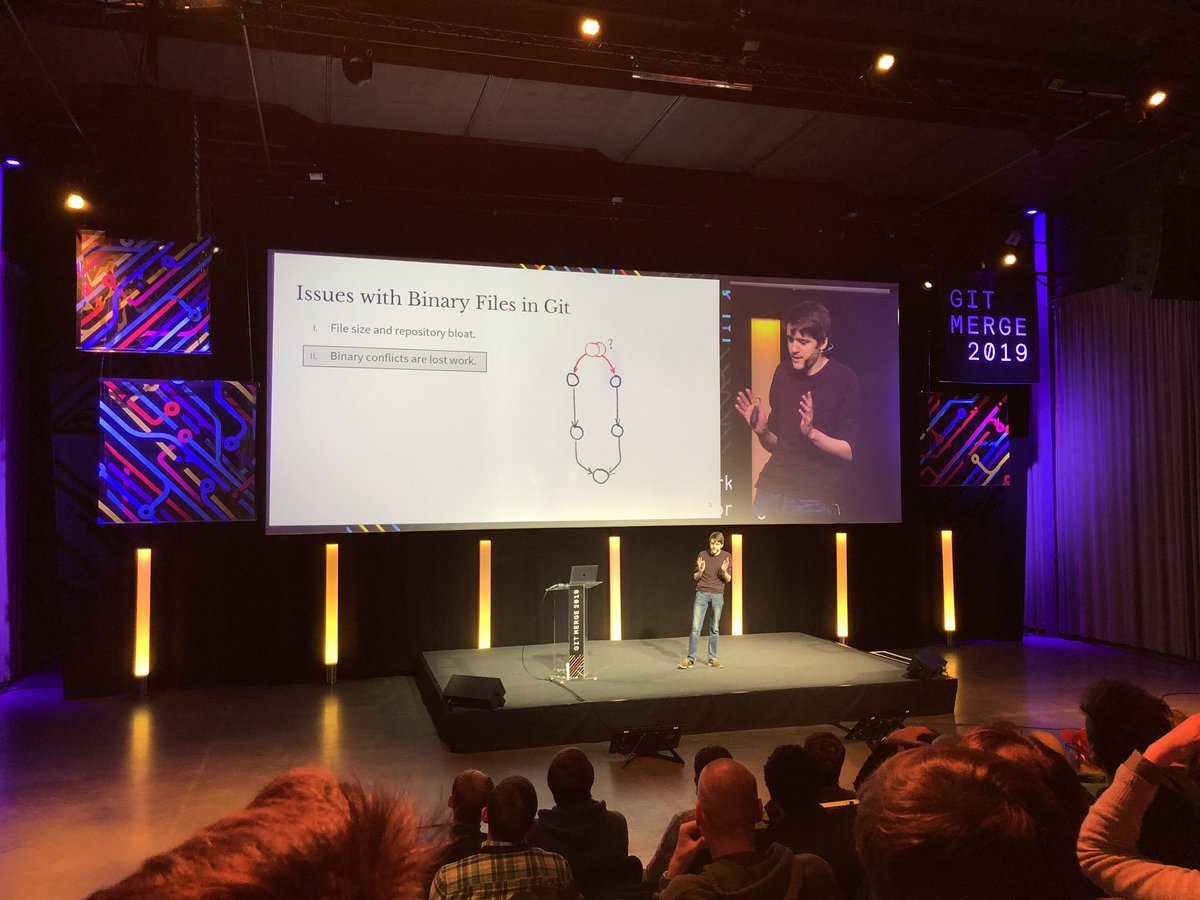 james_allardice's tweet image. Great talk by @kleptine at #GitMerge. Some really interesting insights and ideas around the use of git in game dev.