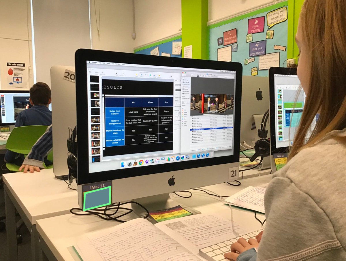 EducateICT's tweet photo. Year 4s loving how #Keynote gives the ability to add super slow-mo iPad captured video to their states of matter experiments. @AppleEDU #AnyoneCanCreate @LEPS_Intake2014 #Keynote https://t.co/c1gtzlM9A0