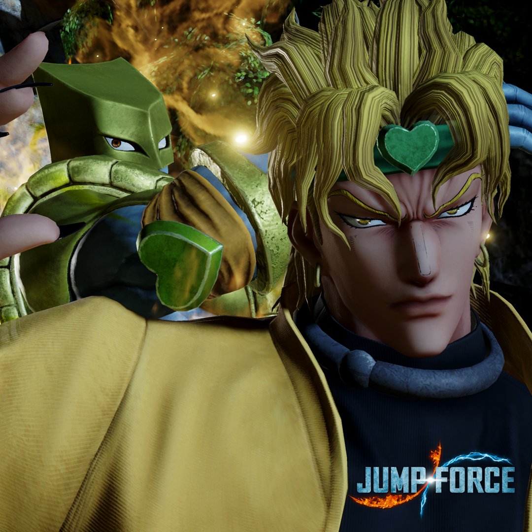BANDAI NAMCO EUROPE Twitter: "MUDA MUDA! Dio Brando the roster of Jump Force! The well-known vampire from the JoJo's Bizarre Adventure uses a Stand named The (or ZA