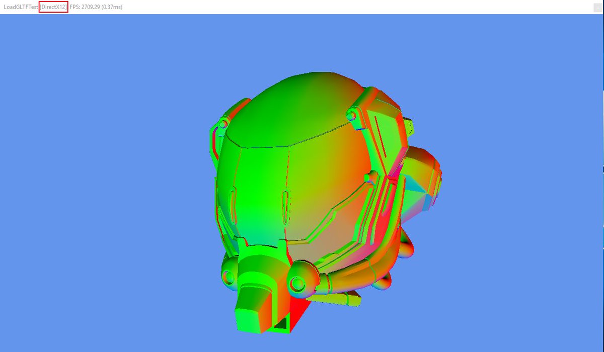 jcant0n's tweet image. The #WaveEngine 3.0 low level graphics API on #Directx12 backend is loading #GLTF models now. DescriptorTables are really hard but finally its works! #gamedev