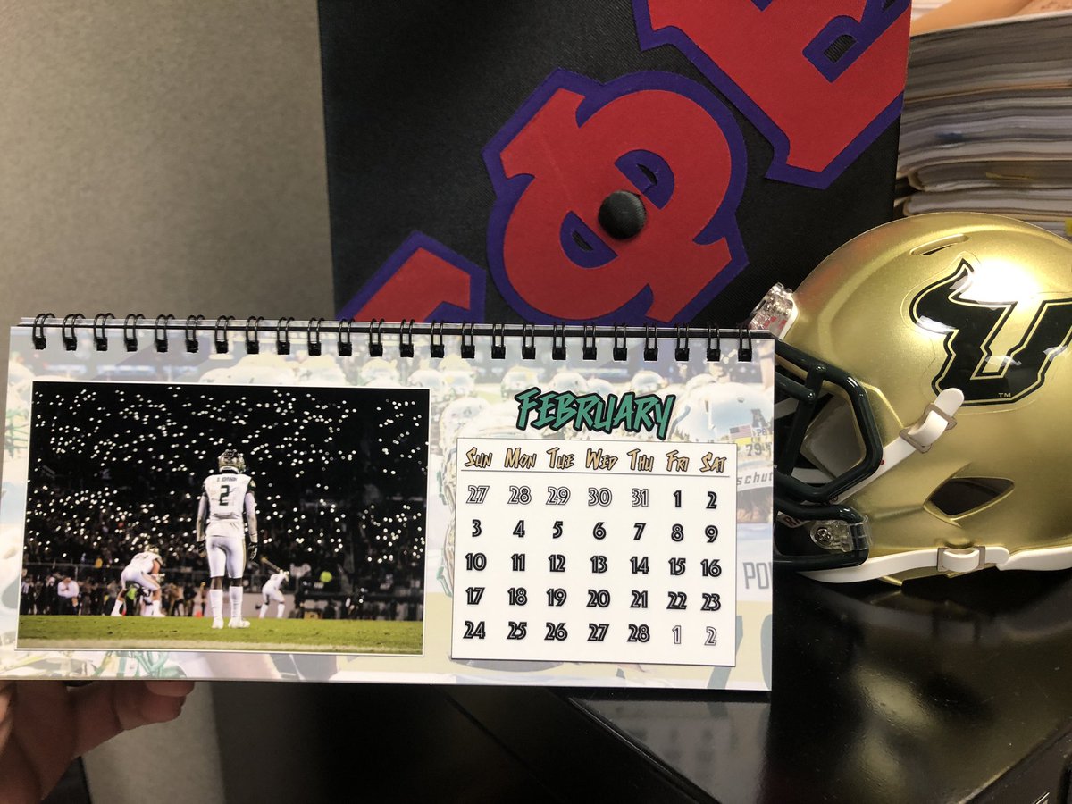 once again it’s time to flip your calendars!! #USF #SoFloBulls