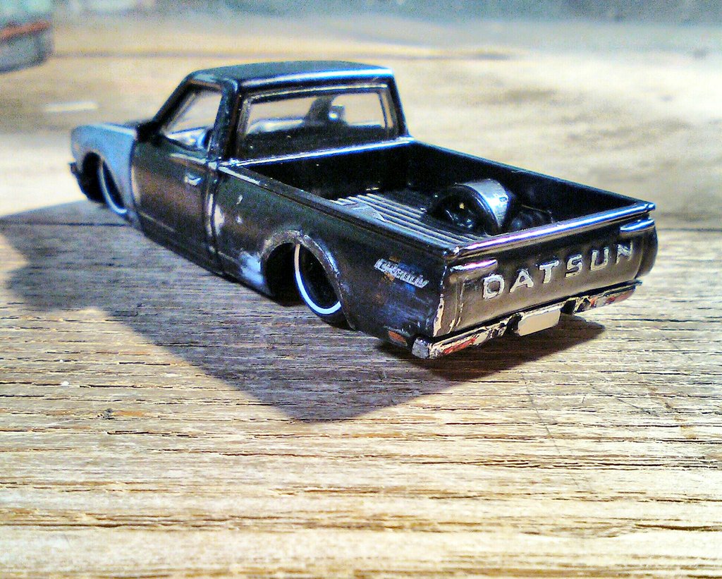 一応完成です✨ DATSUN 620 Slammed & RatStyle こんなのに乗りたいな
