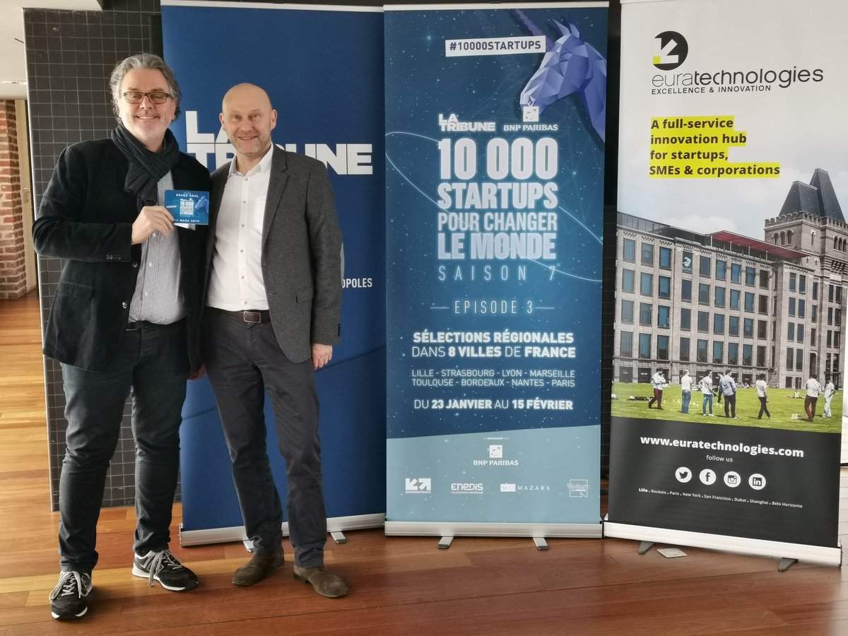 euratechnologie's tweet photo. Félicitations aux lauréats de la région #HautsDeFrance du concours #10000startups organisé par @LaTribune et @BNPParibas ! 👏
@id_nrj 👉 #Environnement et #Energie
@everysens 👉 #Industrie40
@mapwizeio 👉 #SmartTech
WheelChair 👉 #Santé
@MaestraMobility 👉 #Start
#startups https://t.co/PSp7Hz4m2s