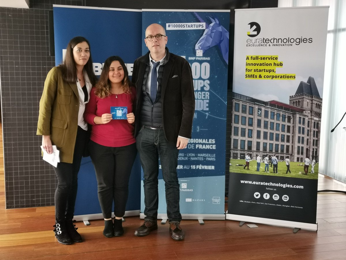 euratechnologie's tweet photo. Félicitations aux lauréats de la région #HautsDeFrance du concours #10000startups organisé par @LaTribune et @BNPParibas ! 👏
@id_nrj 👉 #Environnement et #Energie
@everysens 👉 #Industrie40
@mapwizeio 👉 #SmartTech
WheelChair 👉 #Santé
@MaestraMobility 👉 #Start
#startups https://t.co/PSp7Hz4m2s
