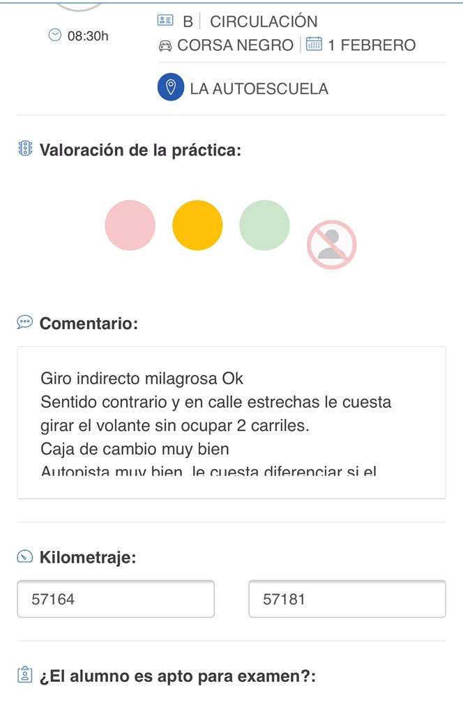 viarapida1's tweet photo. Ahora desde nuestra App para el práctico puedes saber a cualquier momento en qué fase del proceso de aprendizaje te encuentra.
Si ya estás o no preparado para el examen. https://t.co/cQrA34ZquI