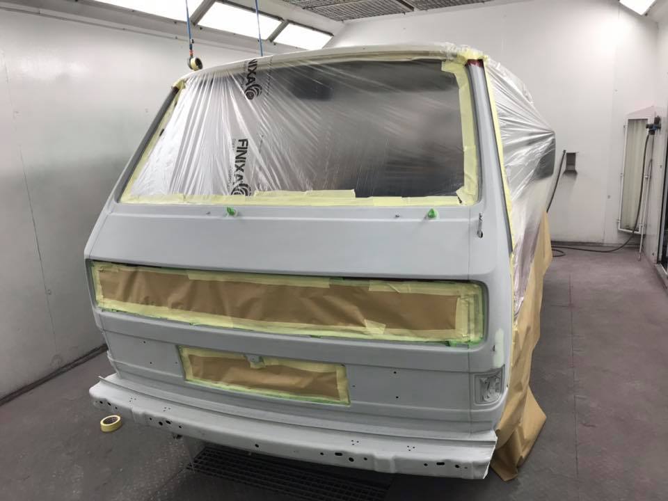 VolksRepairs's tweet photo. T3 Ready for paint! #T25 #vanagon https://t.co/Beb4nudZ7s