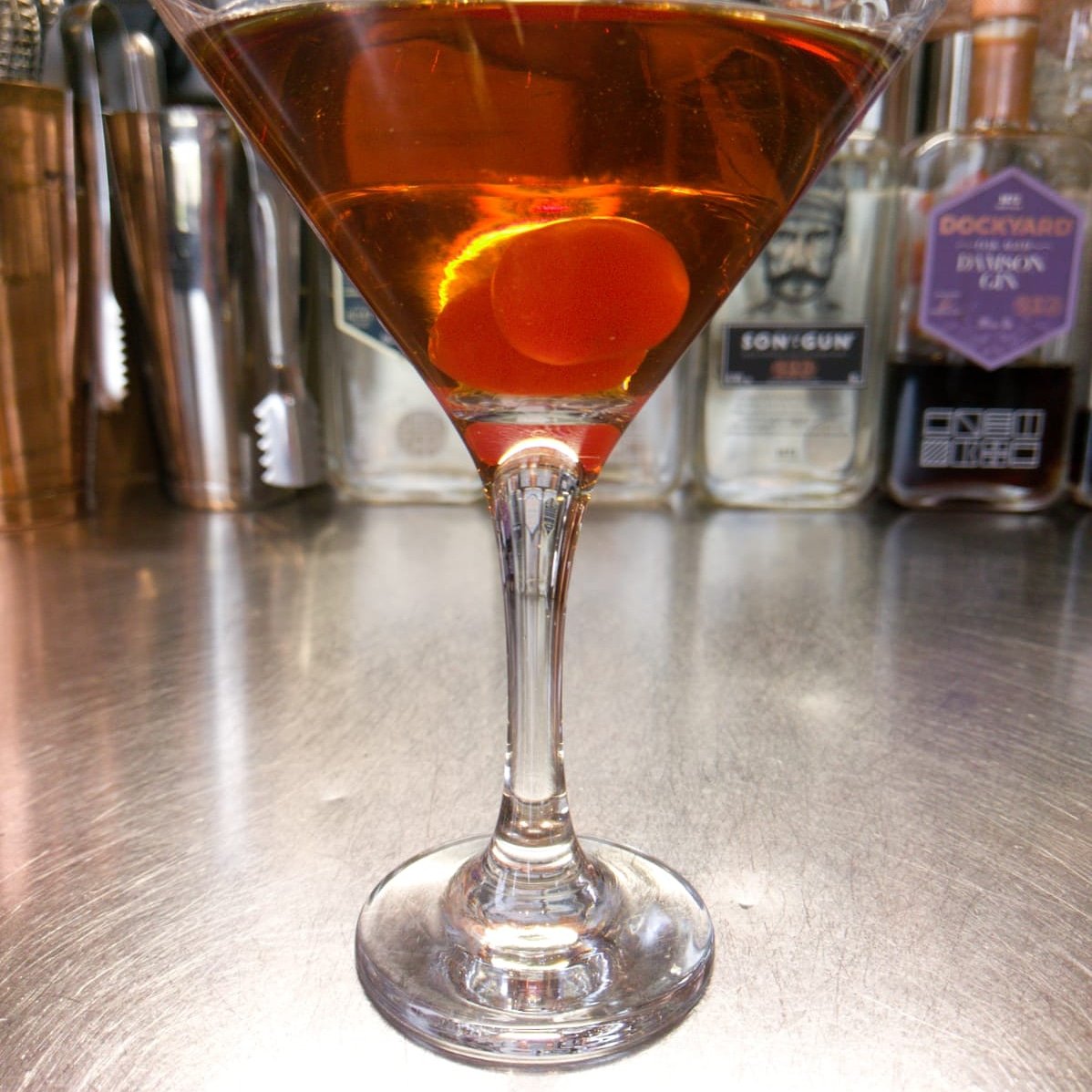 rivetdistillery's tweet photo. #DryJanuary is over! Come and celebrate with a cocktail at our bar. Get back in saddle by trying one of our house specials - the Coppertini. A warming blend of Son of a Gun, Dockyard Damson Gin and Cocchi Americano #graintoglass #howisyoursmade #dockyardgin #sonofagun https://t.co/rpdhhKRgIe