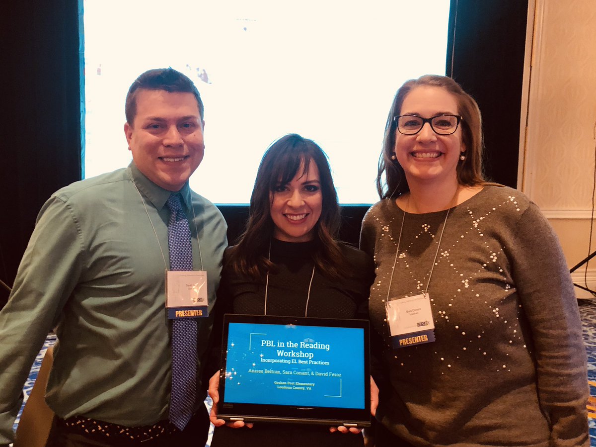 MrsBeltranGPE's tweet photo. Come see how the natural integration of Project Based Learning + Reader’s Workshop = EL success! See you at 2:05 in the Lee Room. #VESA2019 @BIEpbl @GoshenPostES @TeacherFerozGPE @MsConantGPE https://t.co/8G3gKnl5Oc