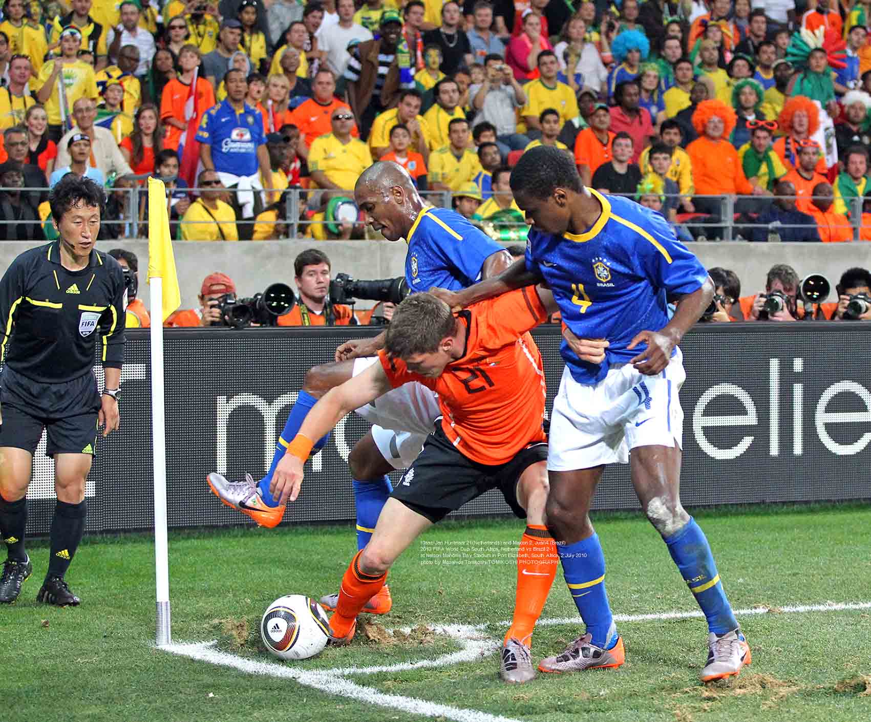 2010 FIFA World Cup - Netherlands v Brazil Quarter Final 2 July