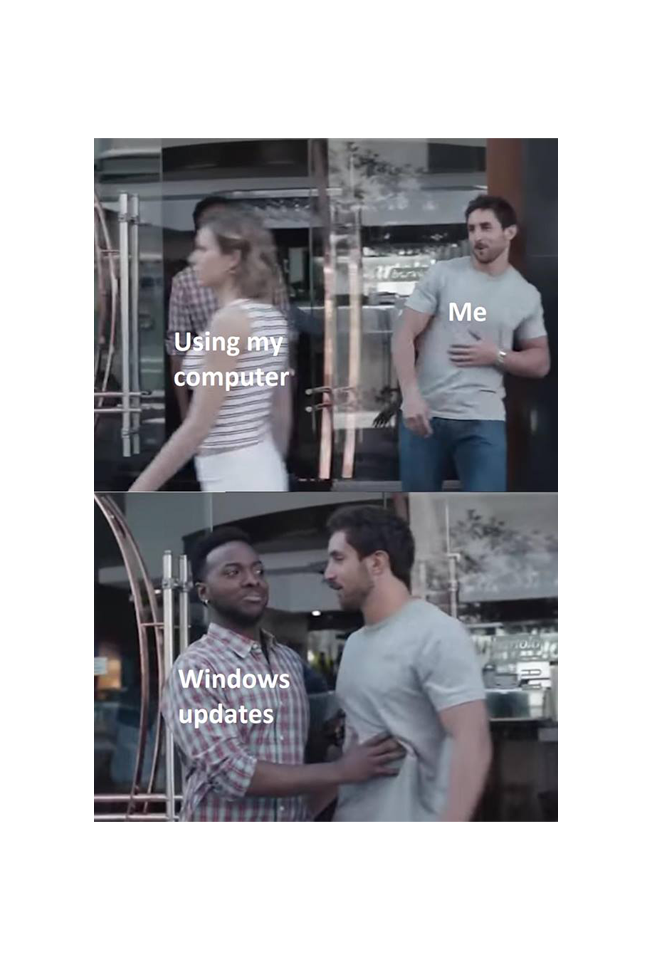 pulsewayapp's tweet photo. #Windows seems to be able to guess when exactly when you need to get work done and starts running updates. With our OS patch management features you can schedule windows patches to a time that suits you: https://t.co/8oAns4527V #windowspatch #sysadmin #sysadminmeme #ospatch https://t.co/D6HeE3d2Yd