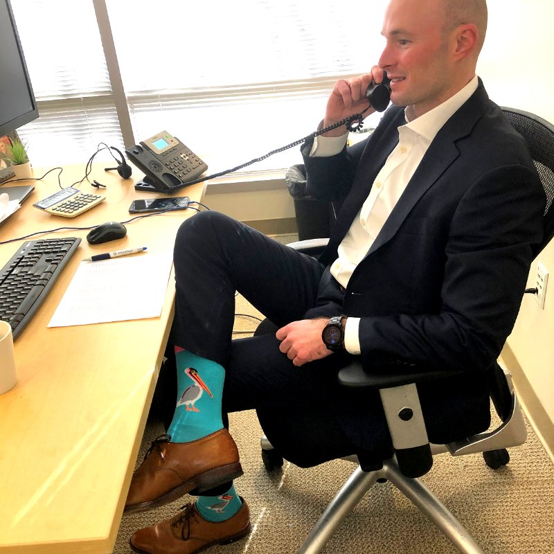 AtlanticHM's tweet photo. It's crazy socks Friday here at the office!!! #WhenTheBossHasStyle
#AtlanticHM #Mortgage #Loan #HomeBuying #HouseHunting #CompanyCulture #Pelican #Socks #Style #Office #Busy #Business #Friday #FridayMood https://t.co/tB77WOFP2f
