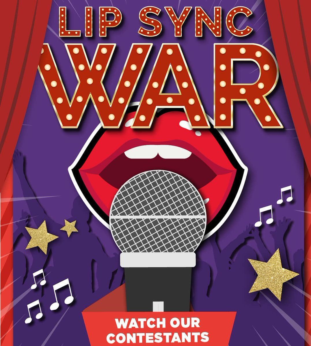 🤜👄It's tonight at 8pm!!!👄🤛
👊👄LIP SYNC WARS!!!👄👊
8 contestants battle to win a place in the final and win £2000!!!
You can enter tonight if you want!
#lipsyncwars #walkabout #bournemouth