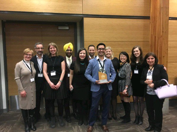 So happy &amp; honored to receive the Emerging Green Leader Award from @AlbertaCaGBC. I'm very thankful to everyone's support &amp; inspiration throughout my career. Let’s work together and leave behind a better, healthier &amp; #sustainable earth #YYC #StantecTogether <a href="/Stantec/">Stantec</a> <a href="/GreenieTanya/">Alberta Girl</a>