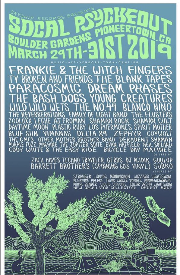 bluesuncv's tweet photo. Super stoked to be playing SoCal psycheout ! We play Friday at 1pm! Come out, bring your friends it’s gonna be a great time 🌵🌀🌞 https://t.co/RRfyVH4cVQ
