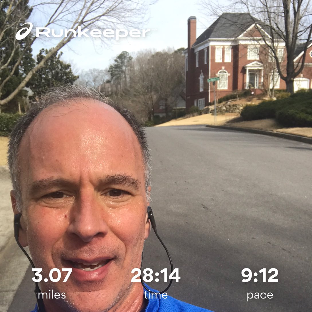 fredspring's tweet image. Run 5k warmup