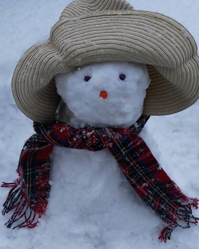 Confusion101's tweet photo. Snowy Skittlovich, the first snowman I made! Thanks for name @adrijajha #snowman #soyouwannabuildasnowman #myfirstsnowman #snowyday #buildingasnowman #winterishere #february https://t.co/2VpI2TMLwe https://t.co/6m9J0beiff
