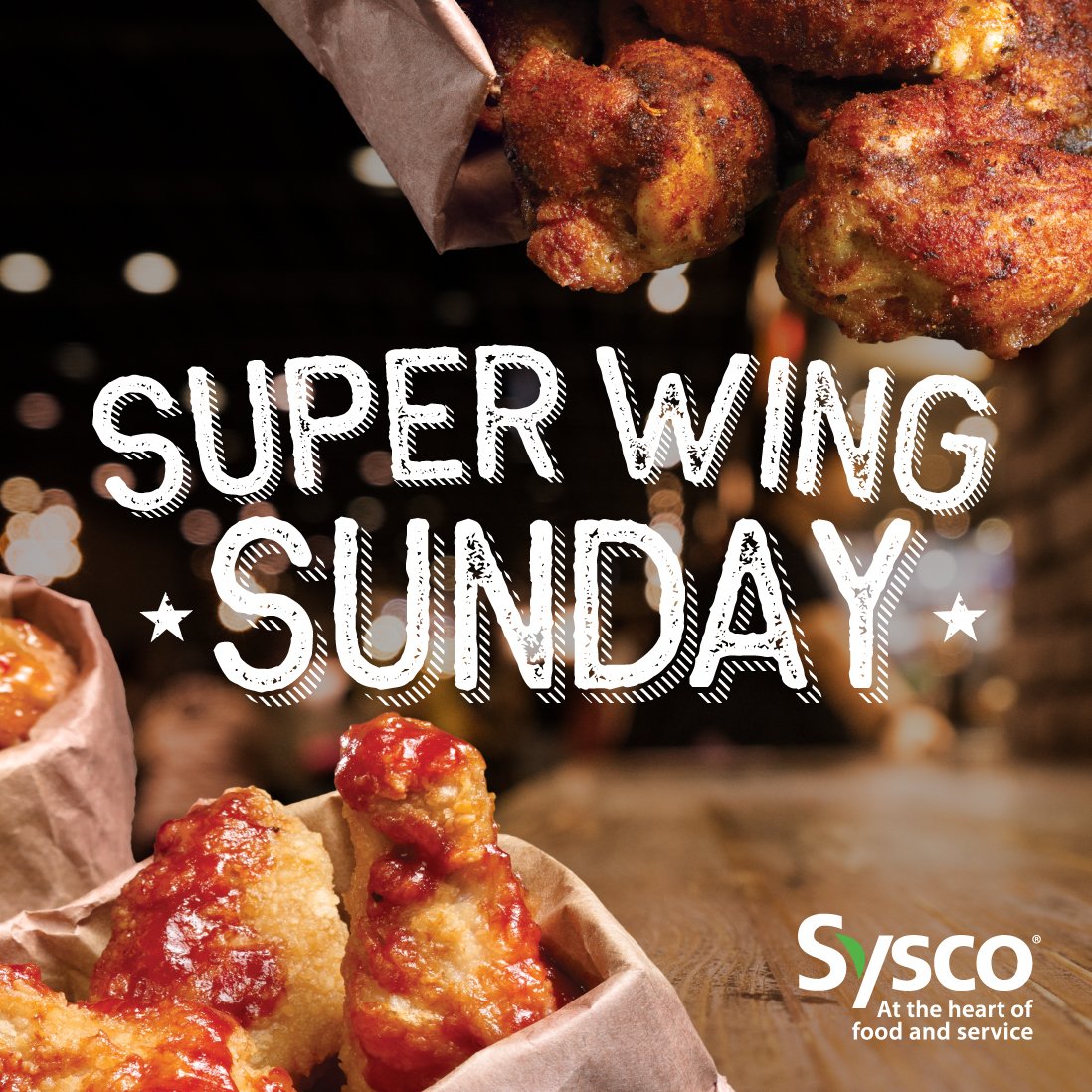 syscoyeg's tweet image. Always a crowd favourite! Tossed in an array of sauces with a side of dipping sauce, Sysco Classic Chicken Wings are fully cooked &amp;amp; can satisfy your customers’ need for finger food.

#chickenwings #superbowl2019 #SupperBowlLIII #superbowlparty #foodie #edmontoneats #yegfoodie