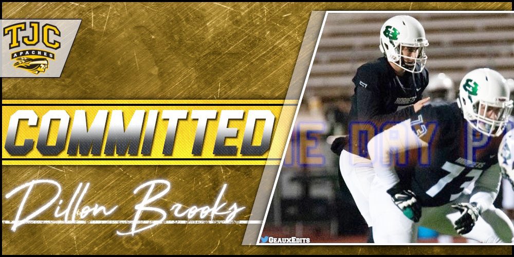 CoachDBrooks51's tweet image. I would like to  announce that I’ll be continuing my academic and football career at Tyler Junior College ⚫️🔸#feathersup #ApacheStrong