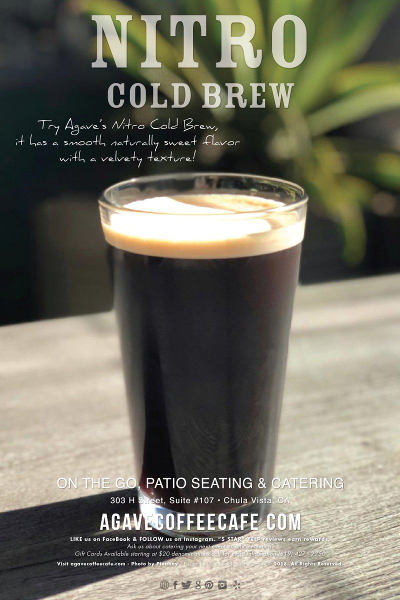 AgaveCafe's tweet photo. #B2UbyH2O #Broughttoyoubywater #BrewingMonth #SanDiegoBrewingMonth #Coffee #Beer #Cheers #Brewing #Brewers #CraftBeer https://t.co/UDAskvtM6r