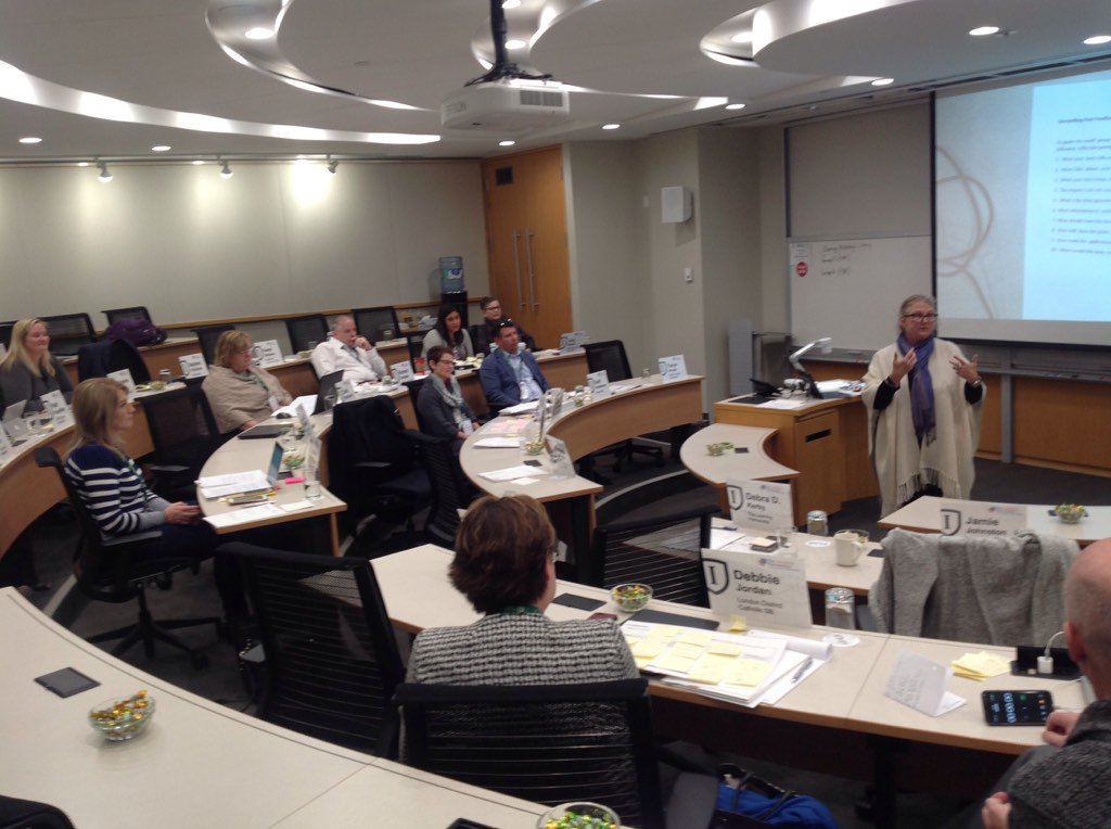 RodThompson18's tweet photo. Debra D. Kerby develops leadership storytelling skills with the group @IveyAcademy #executiveleadership @TLPCanada https://t.co/ha3wbsNp2L