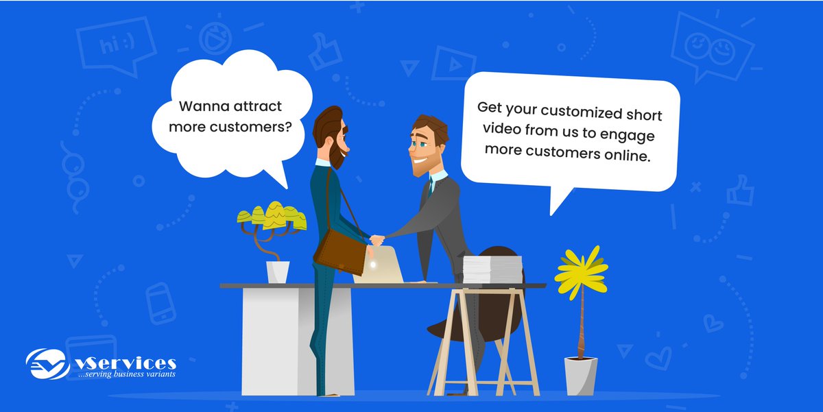 vservicesltd's tweet photo. "Get your customized short video from us to engage more customers online"
for more details, visit our website 👉 https://t.co/DVt6rE7K8D
#animationvideo #explainervideo #3danimation #2dvideo #businessvideo https://t.co/uOitiyJdMq
