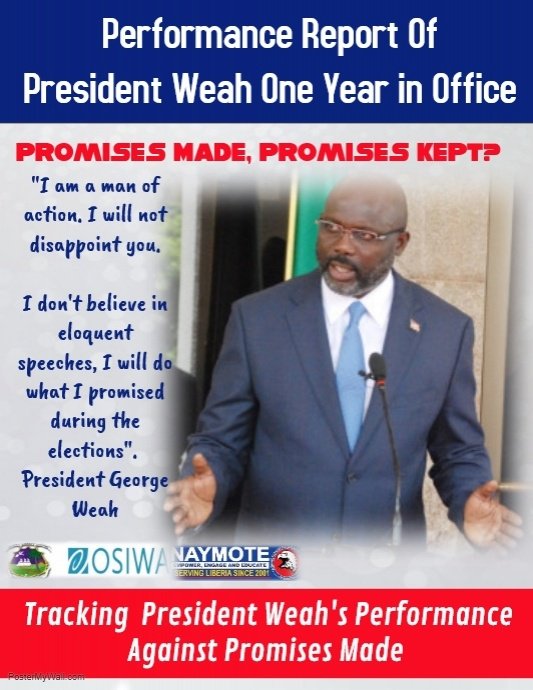 Naymoteliberia's tweet photo. Link to #PresidentMeter project report. https://t.co/UXCU6R8BFb https://t.co/iPk2XNkK7j