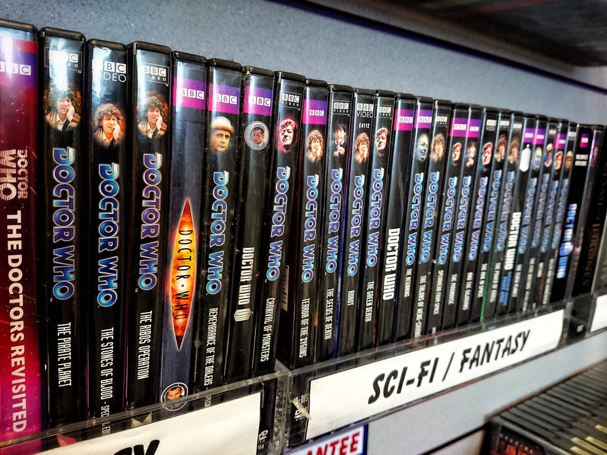 dejavudiscs's tweet photo. Featured sale this weekend is on Doctor Who titles. 25% off until Sunday.
#UsedDVDs #UsedBluRay #DoctorWho #DrWho https://t.co/3GbmQynlxY