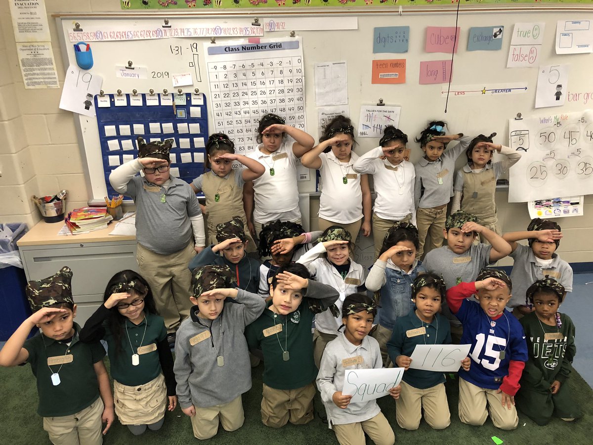 MrsS116's tweet photo. We’re baaaaack! To strengthen our place value knowledge, students completed Math Bootcamp this morning! Congrats “cadets” 👍🏻 https://t.co/ijVGMJFSUy