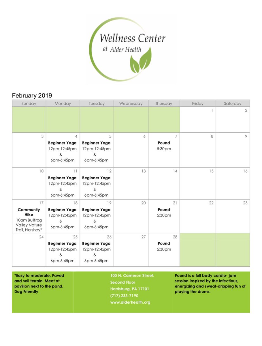 Alder_Health's tweet photo. Print, Save &amp; Share our wellness calendar for February. 
#alderhealthservices #wellnesscenteratAlderHealth #LGBThealth https://t.co/8FWikX25JW