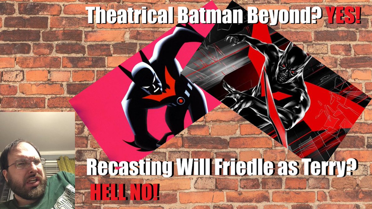 staredcraft's tweet photo. Well it's time for a case of Good news Bad news. Good News, Batman Beyond is getting a THEATRICAL Animated movie. Bad news, WB is thinking of recasting Terry...WTF!!!
#BatmanBeyond @willfriedle #BringBackBeyond #dccomics #WarnerBros #Batman
Linkππ
https://t.co/iM2rihCalA https://t.co/ICpHXXNZUp
