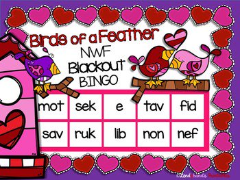 Celebrate Valentines Day With This #NonsenseWord Fluency R.T.I. Resource Pack! ow.ly/8z4M30nv7wp #Classroom #WordFluency #LanguageArts #Teaching #Reading #Learning #TeacherTips #EDChat