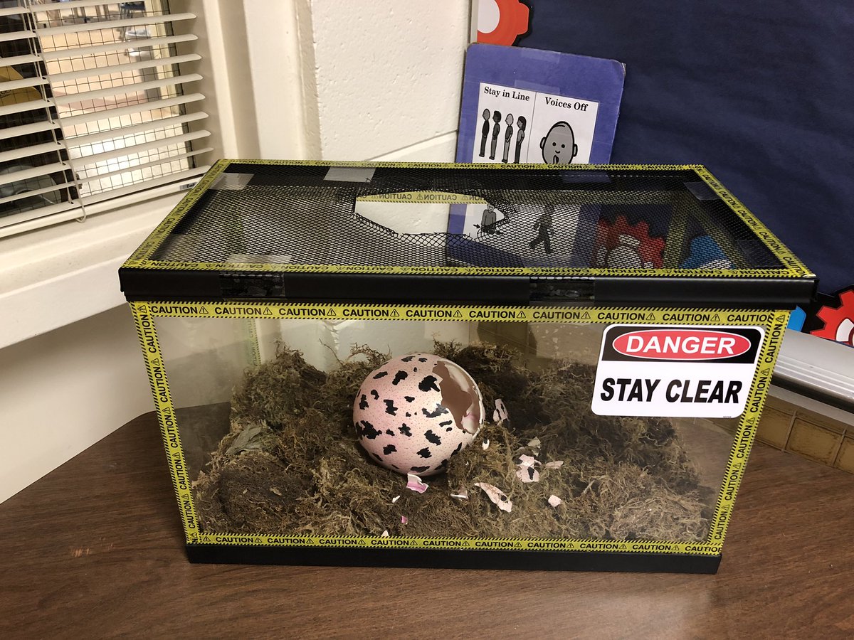 ChrisDuschikCL's tweet photo. Came back from the cold and snow days to find this! BE CAREFUL!!🚨🚨🚨 https://t.co/srYkNl18JV