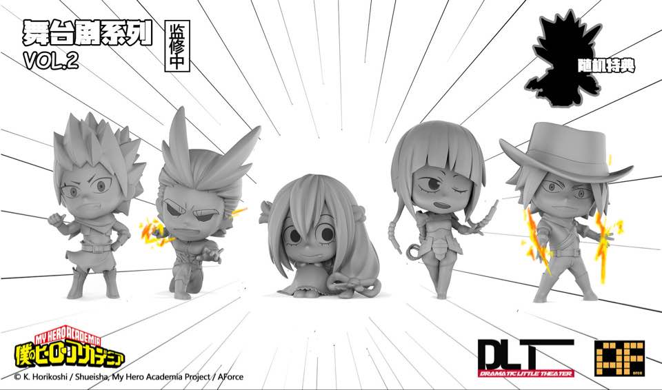 aitaikimochi's tweet photo. BOKU NO HERO ACADEMIA A-FORCE OFFICIALLY LICENSED FANTASY AU FIGURINES VOLUME 2 HAVE BEEN ANNOUNCED! THEY LOOK SO GOOD OMG!!!!! KIRISHIMAAAAA~~~~~😍  The bonus figurine looks like it's Tokoyami flying on top of Dark Shadow too! https://t.co/51emZgQrxN