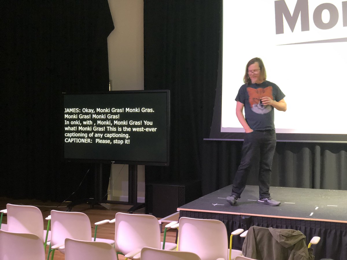 joshed_io's tweet image. This is what @monkchips does while the rest of us are out on break 😂#monkigras