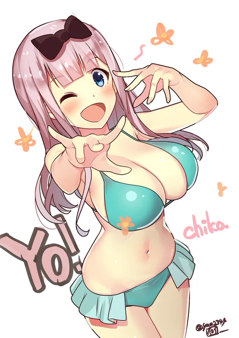 どーんだYO!

#かぐや様は告らせたい
#藤原千花

https://t.co/Gcc1fy8hbH 