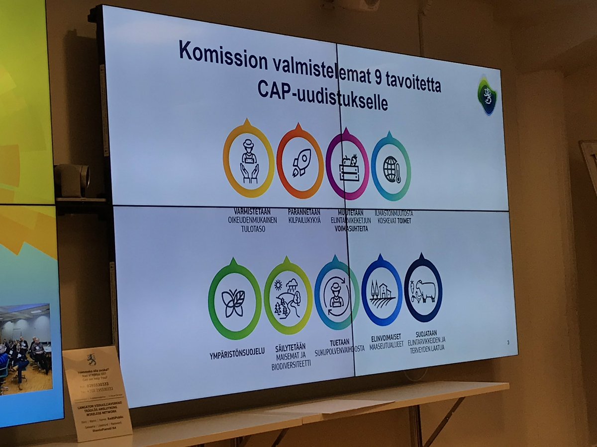 alahahan's tweet photo. Päivä maatalospolitiikan uudistusta koskevassa työpajassa. Tavoitteet jälleen hyviä, vaan aika näyttää toteutuksen ja keinovalikoiman mikä lopulta lopputulos. #mmm #cap #202x #wikli https://t.co/QndNGUGfq1