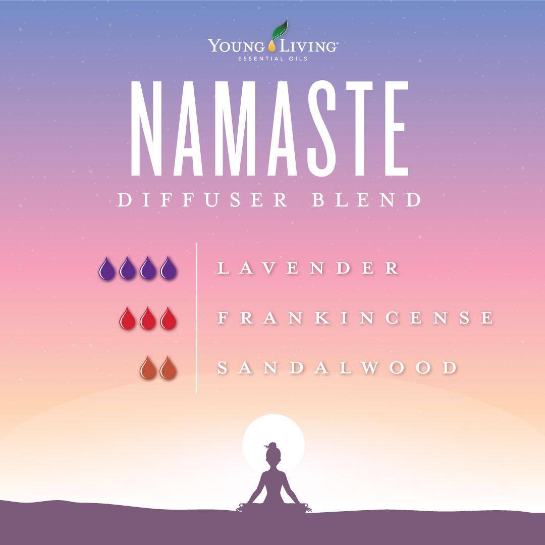 youngliving's tweet photo. Find your zen with this #diffuserblend. 🙏 #Namaste #Lavender #Frankincense #Cedarwood #yleo https://t.co/OgXkWJjLcy